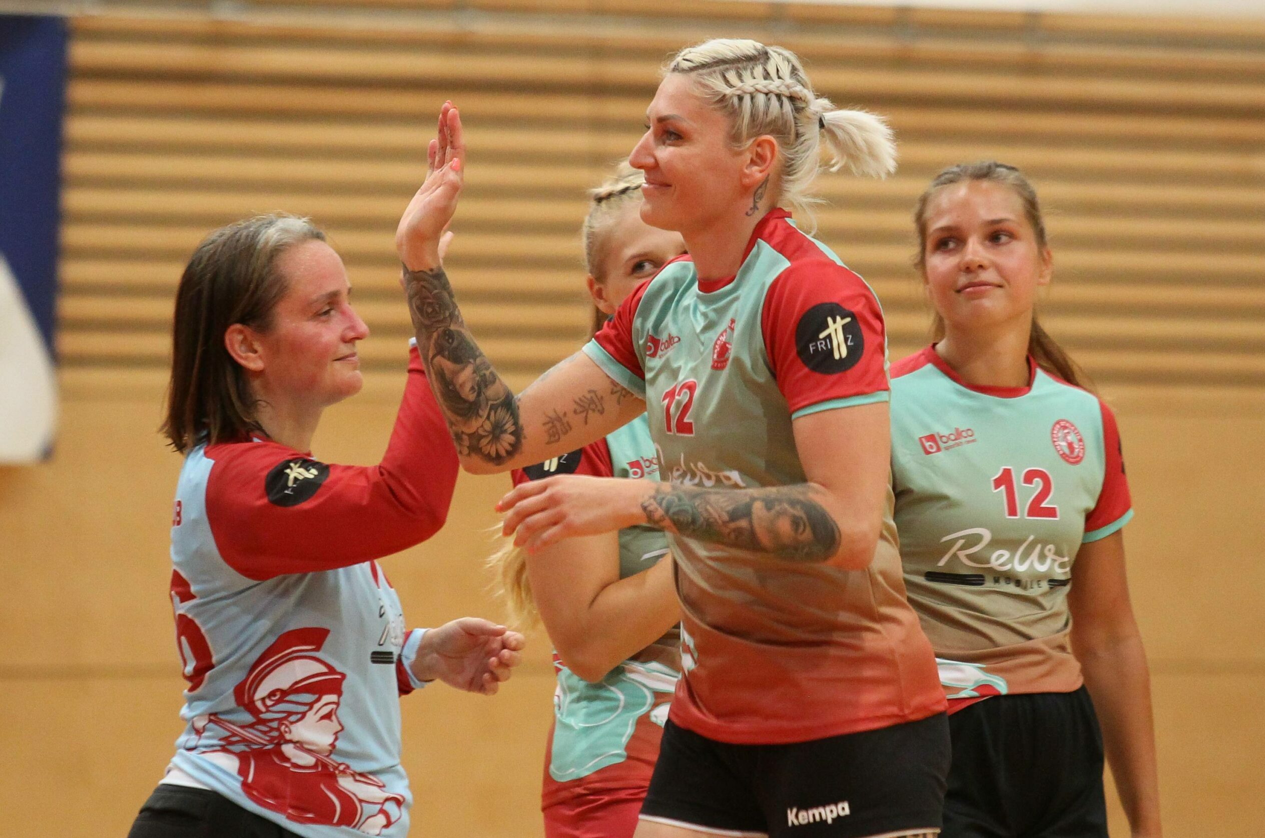Die deutsche Handball-Legende Anja Althaus