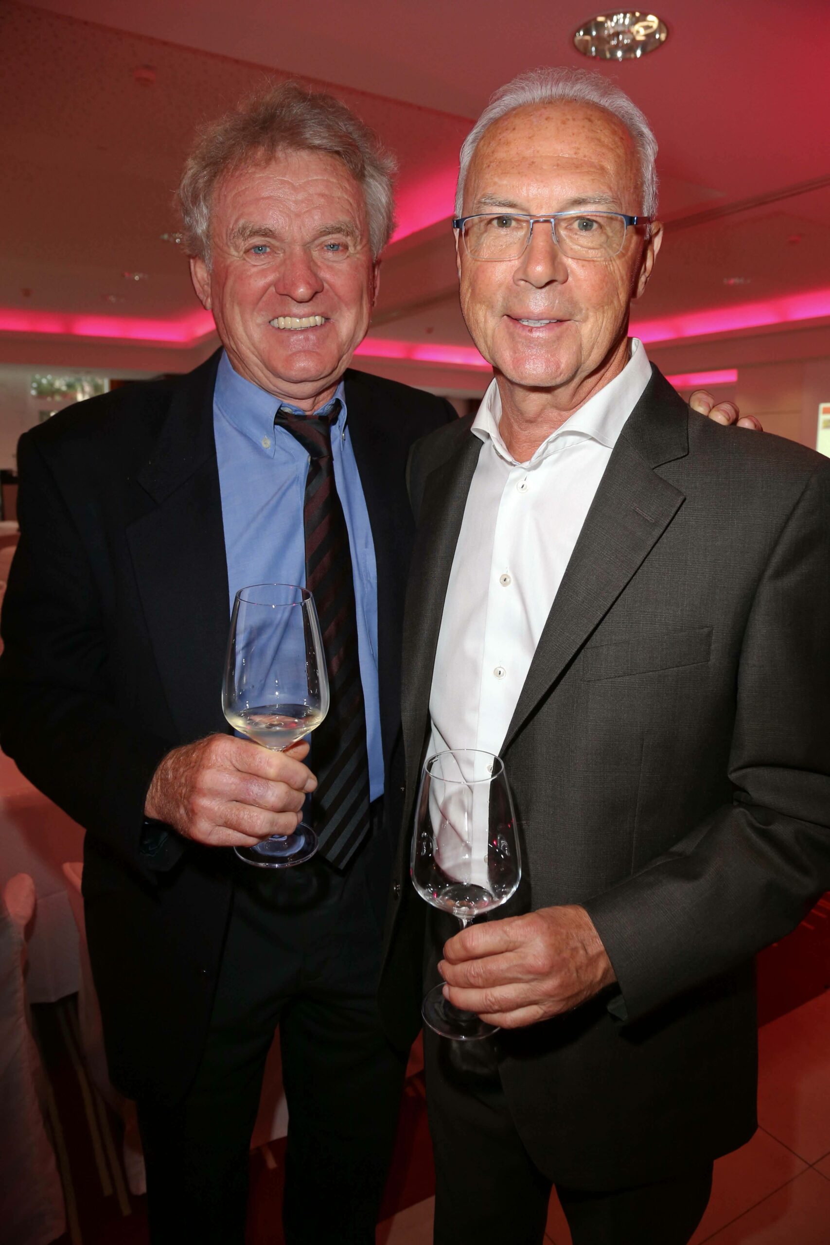 Sepp Maier und Franz Beckenbauer 2015