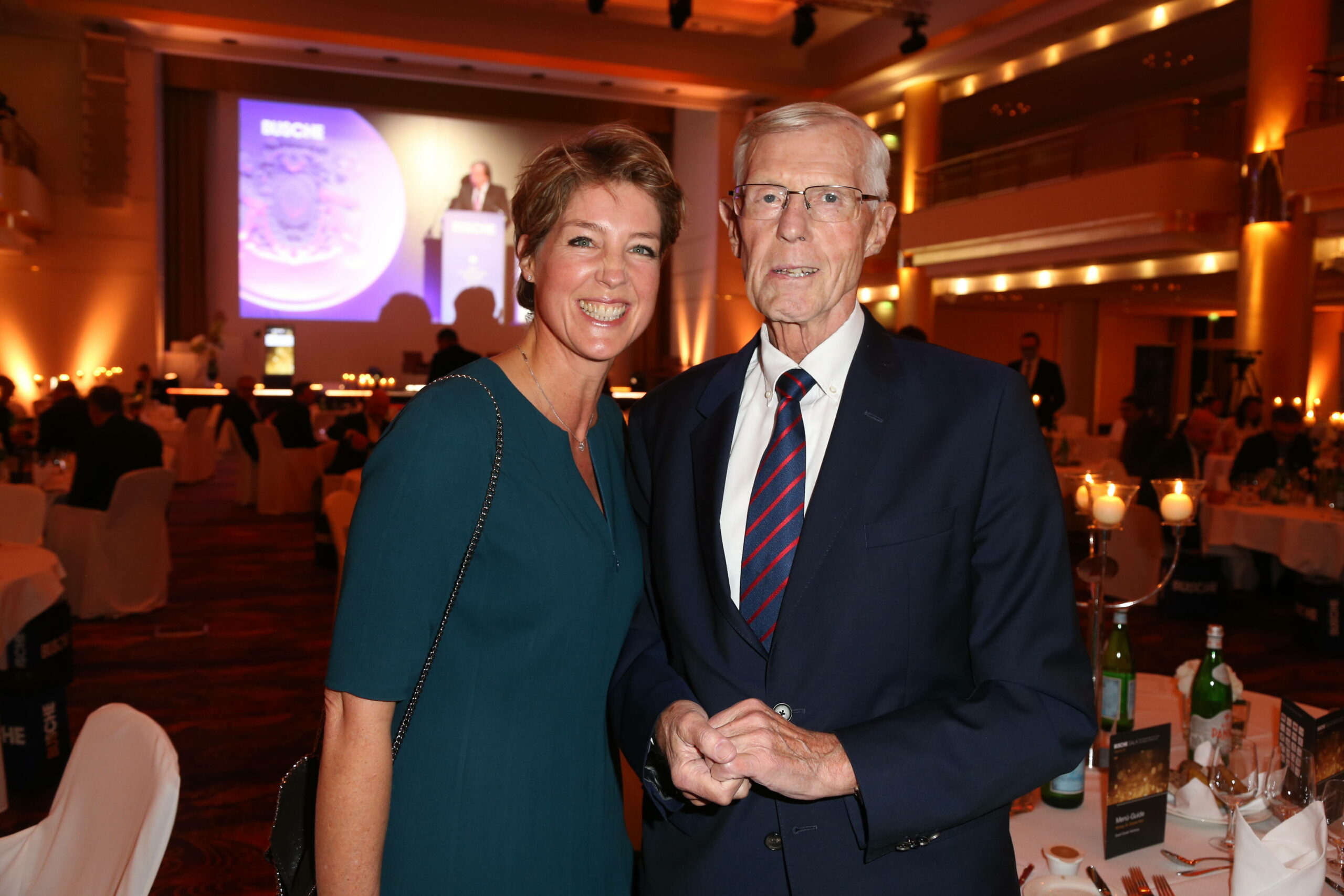 Eugen Block mit seiner Tochter Christina (Archivbild). Der Gründer der Steakhaus-Kette hat sich zum Sorgerechtsstreit um seine Enkel geäußert.