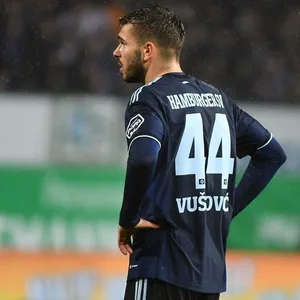 Mario Vuskovic im HSV-Dress