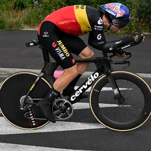 Der belgische Radsportler Wout van Aert