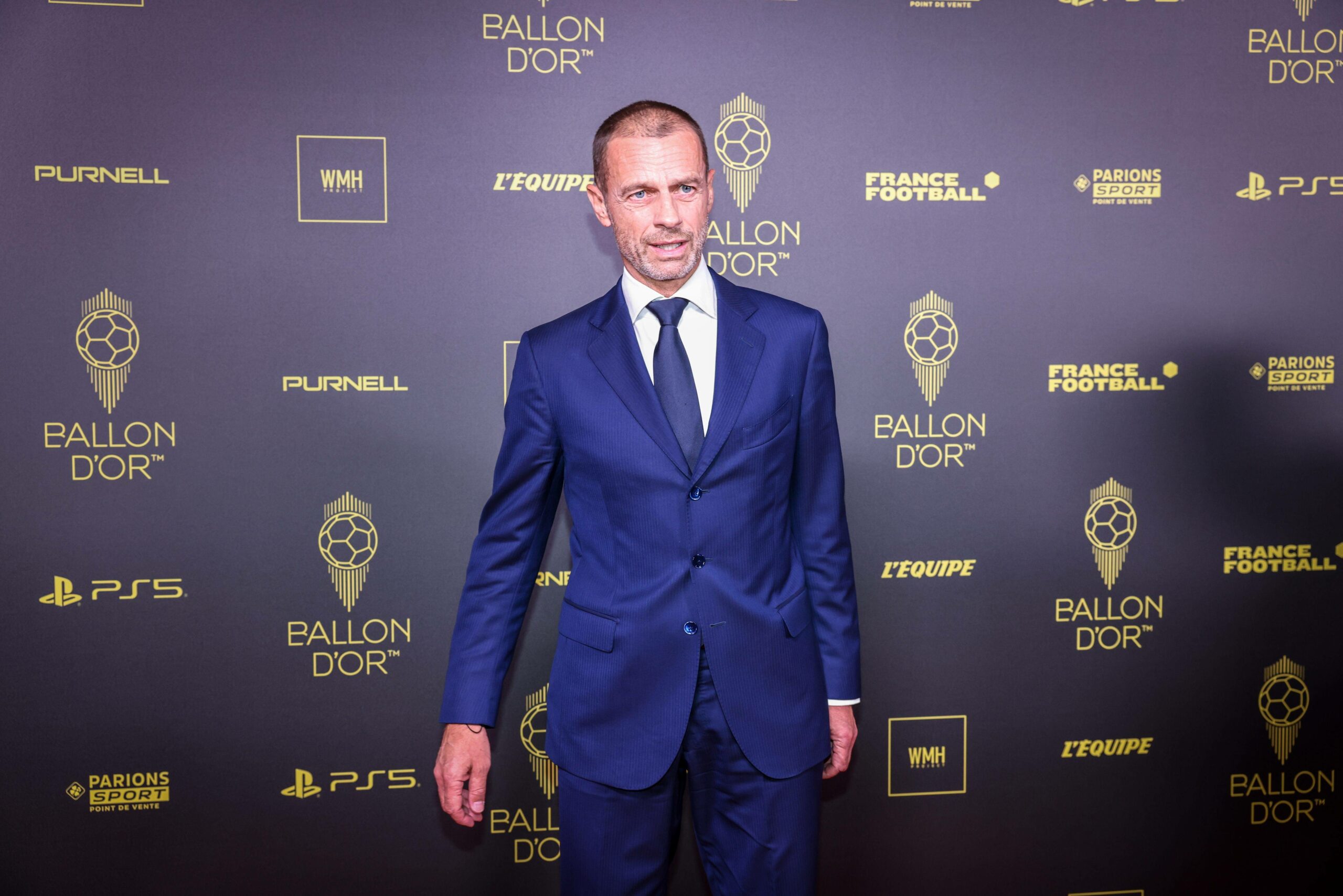 Aleksander Čeferin auf der Wahl zum Ballon d’Or