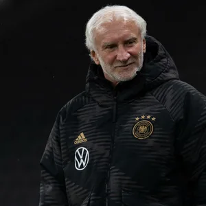 Rudi Völler und Julian Nagelsmann in DFB-Jacken