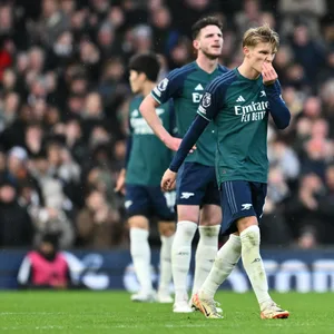 Martin Odegaard ärgert sich