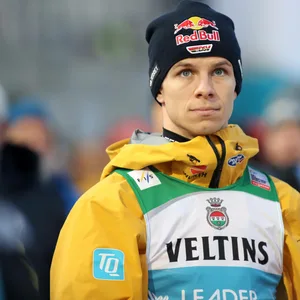 Andreas Wellinger schaut enttäuscht
