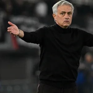 José Mourinho am Spielfeldrand