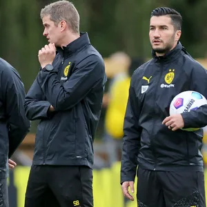Nuri Şahin, Sven Bender und Edin Terzić in Marbella