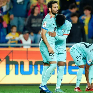 Ilkay Gündogan wird gefeiert