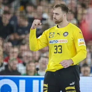 Der Mann des Abends: Keeper Andreas Wolff begeisterte beim Sieg gegen die Schweiz.