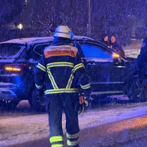 Aufnahme eines der Unfallfahrzeuge