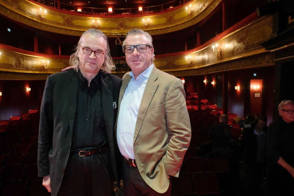 Ulrich Waller und Thomas Collien ( beide Intendanten St. Pauli Theater )