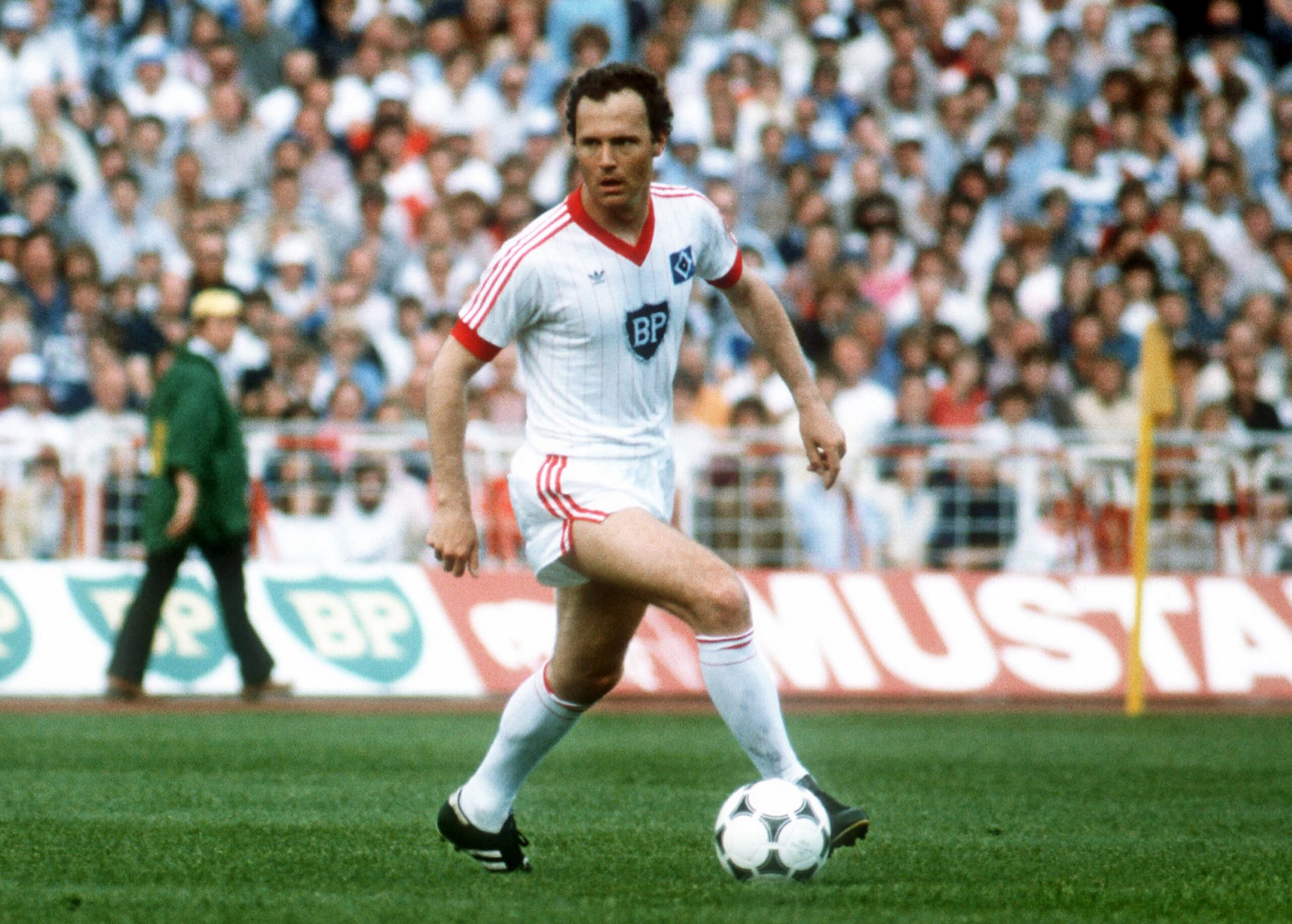 Franz Beckenbauer im HSV-Trikot
