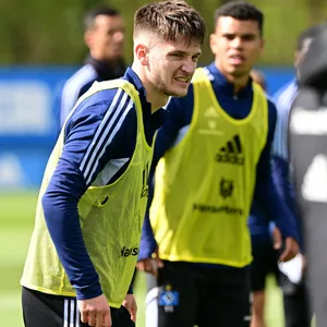 Noah Katterbach ist ab Mittwoch zurück im HSV-Training.