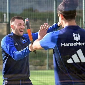 Daniel Heuer Fernandes und Guilherme Ramos bildeten ein Padel-Team.