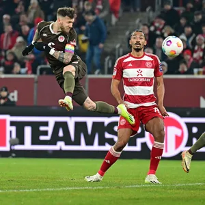 Marcel Hartel im Schuss gegen Düsseldorf.