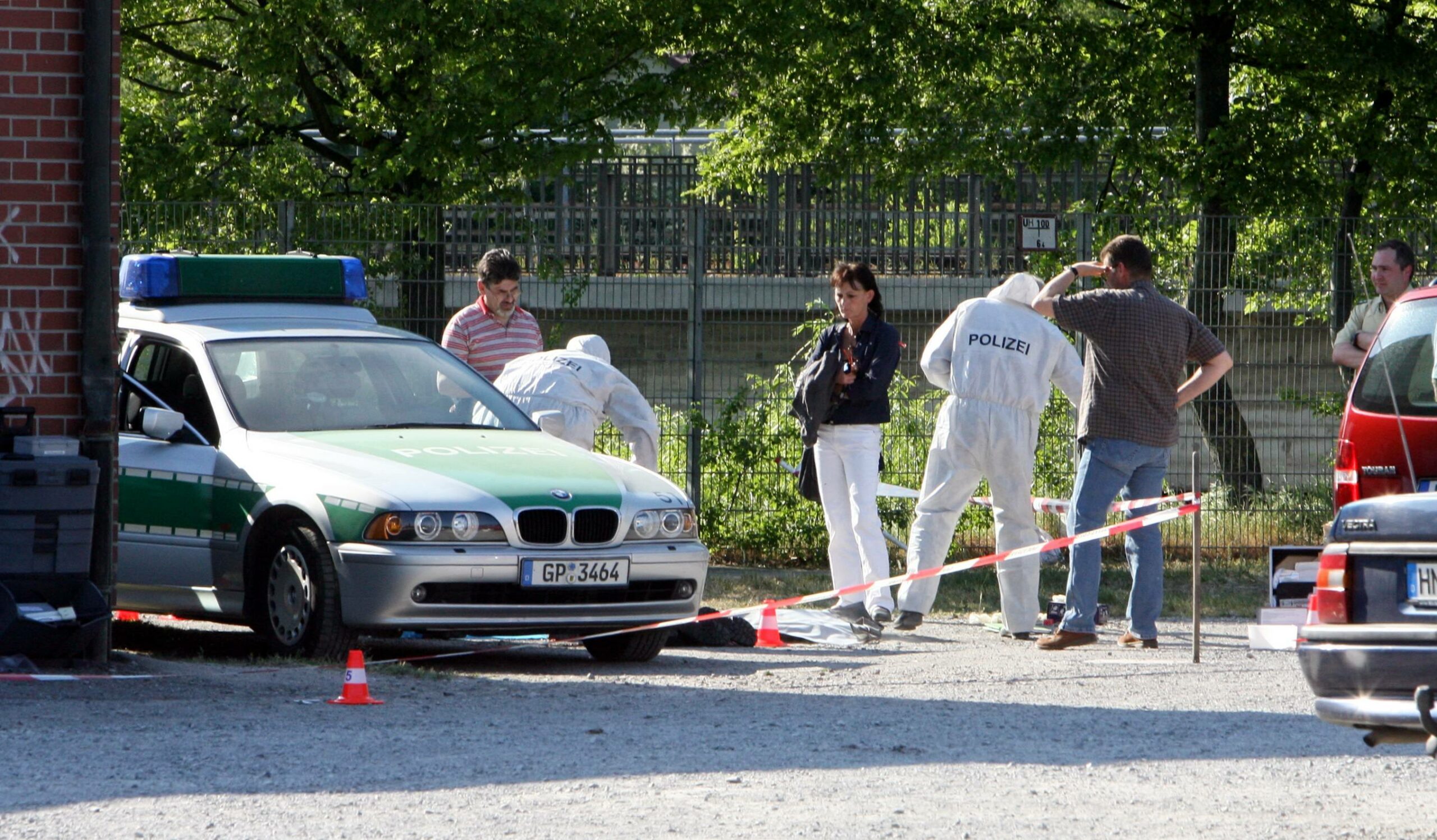 Tatort Theresienwiese in Heilbronn: Am 25. April 2007 ermordete der NSU die Polizeibeamtin Michèlle Kiesewetter mit einem Kopfschuss, ihr Kollege wurde schwer verletzt.