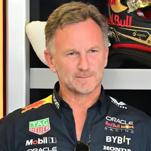 Christian Horner und Max Verstappen beim großen Preis von Mexiko.