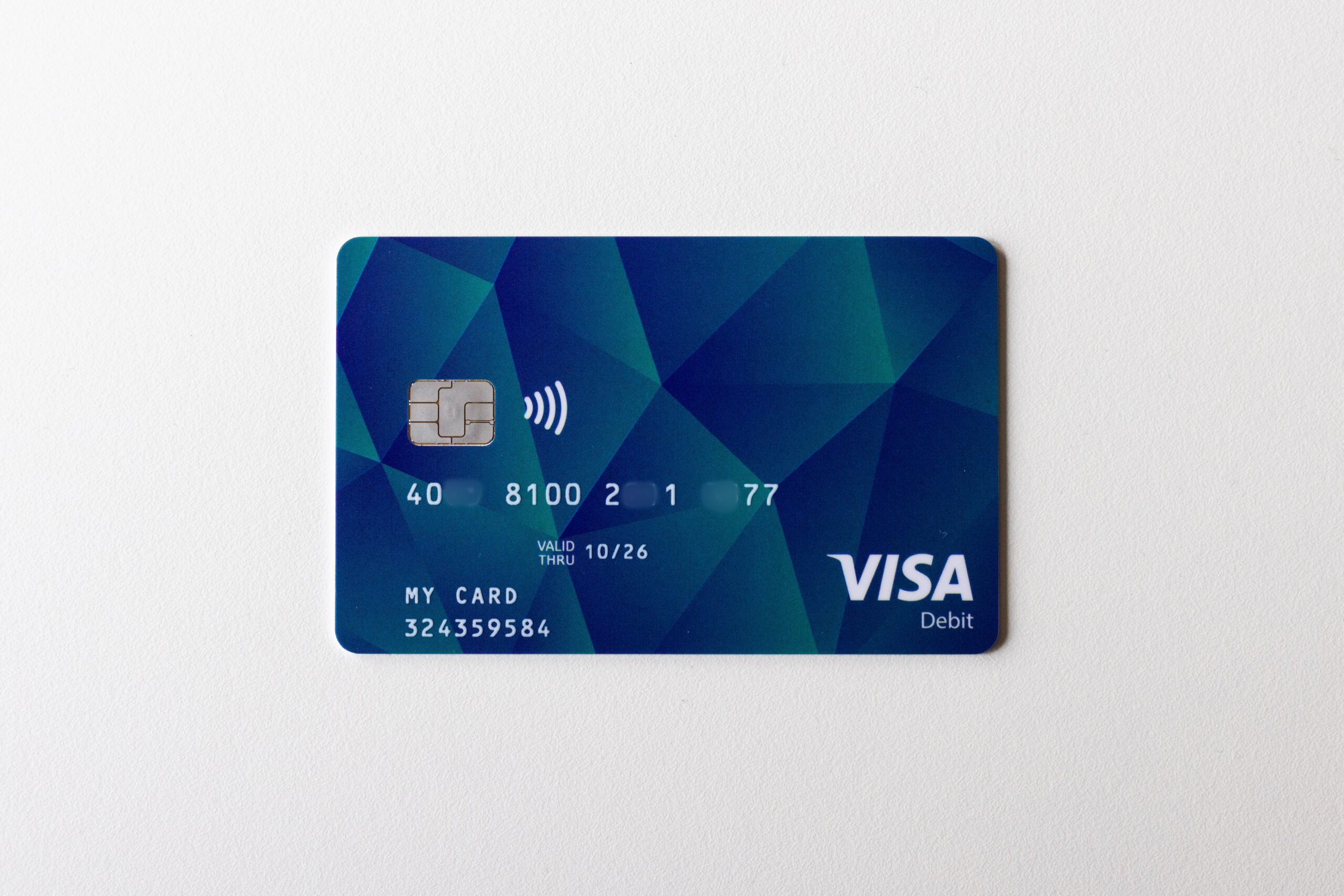 Eine Visa-Debitkarte (Symbolbild). Hamburg setzt bei seiner „Social Card“ ebenfalls auf Visa als Zahlungsdienstleister.