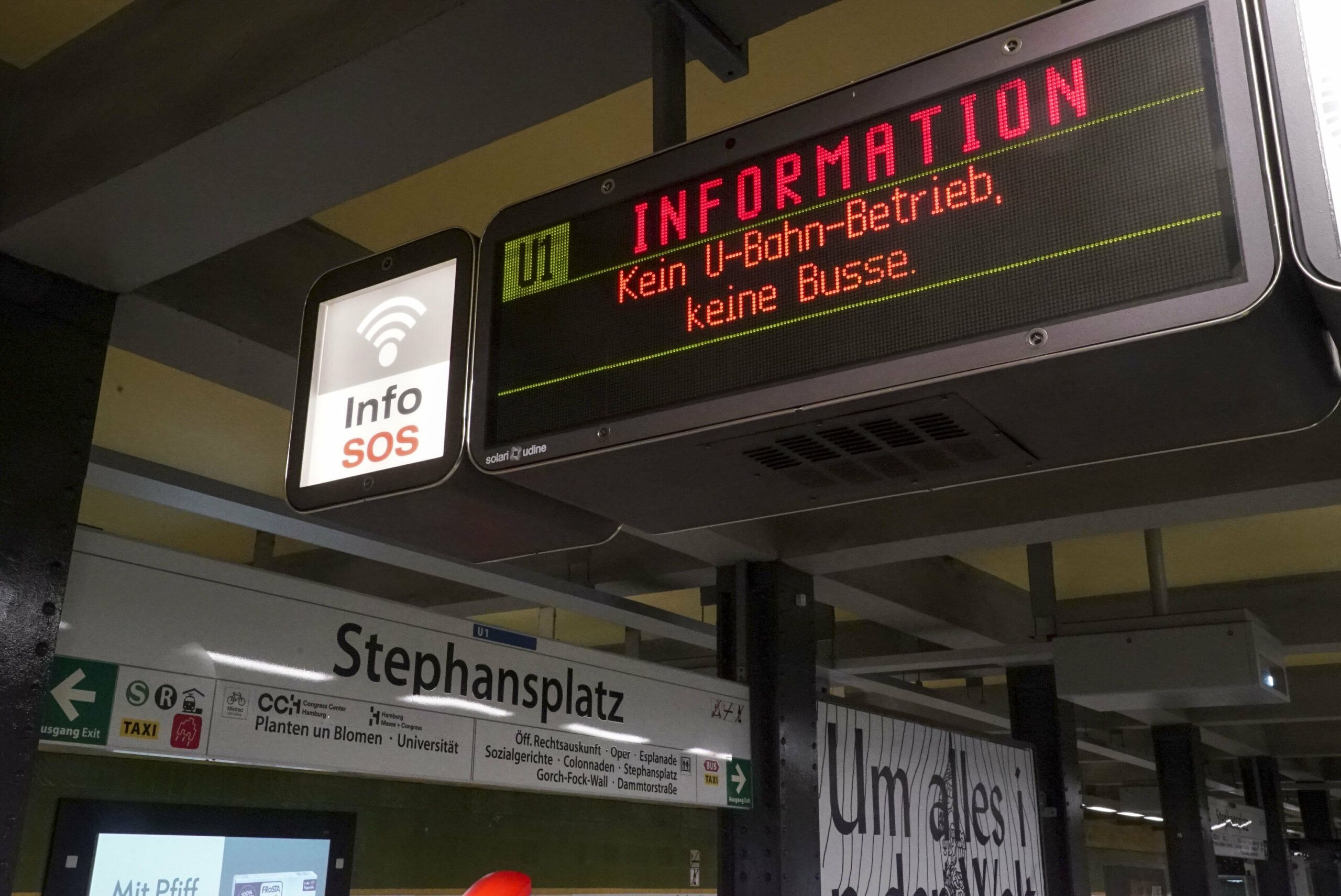 Im Tarifstreit zwischen Verdi und der Hochbahn war es bereits zu Warnstreiks gekommen.
