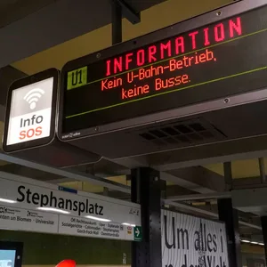 Im Tarifstreit zwischen Verdi und der Hochbahn war es bereits zu Warnstreiks gekommen.