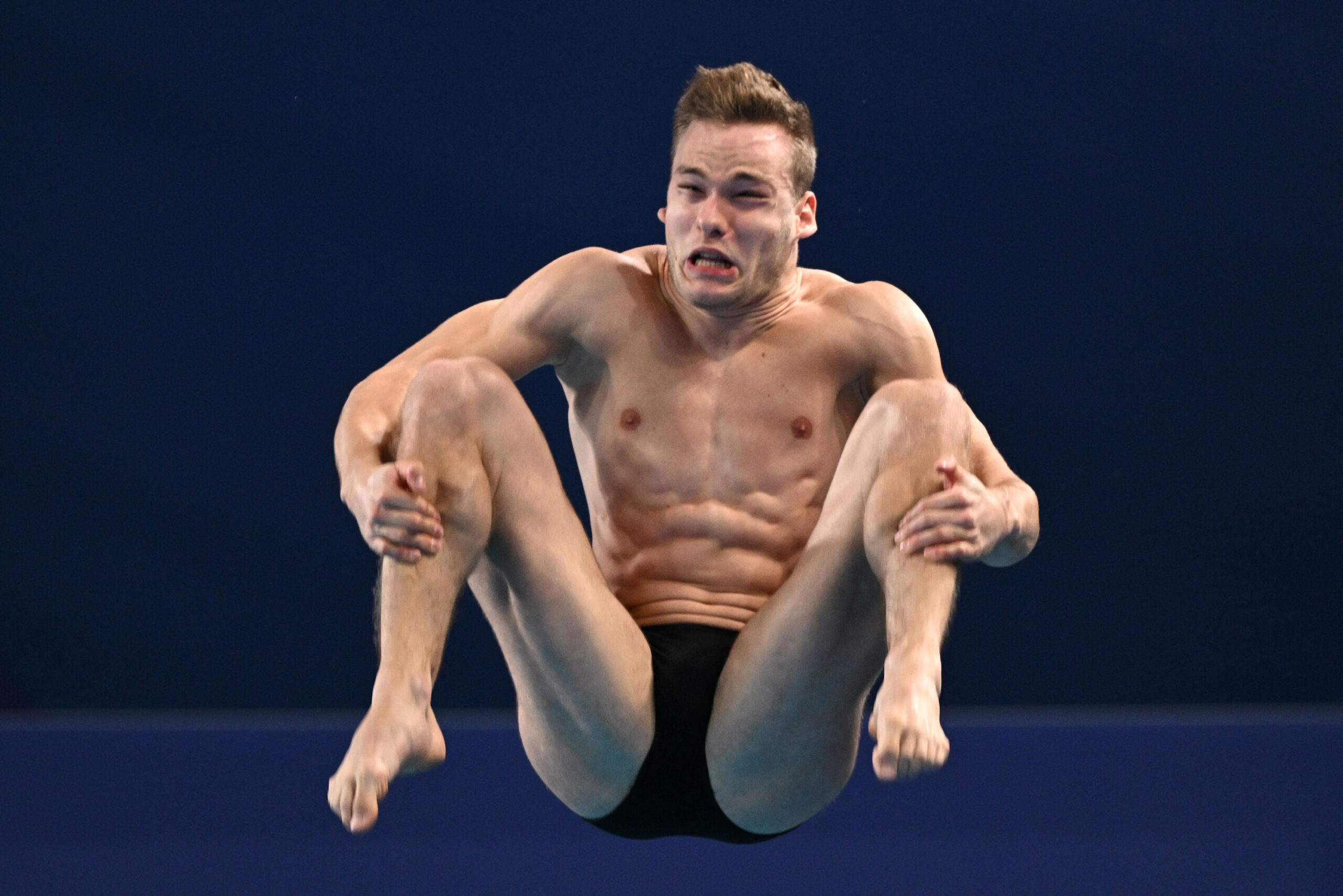 Moritz Wesemann bei der WM der Wasserspringer in Doha