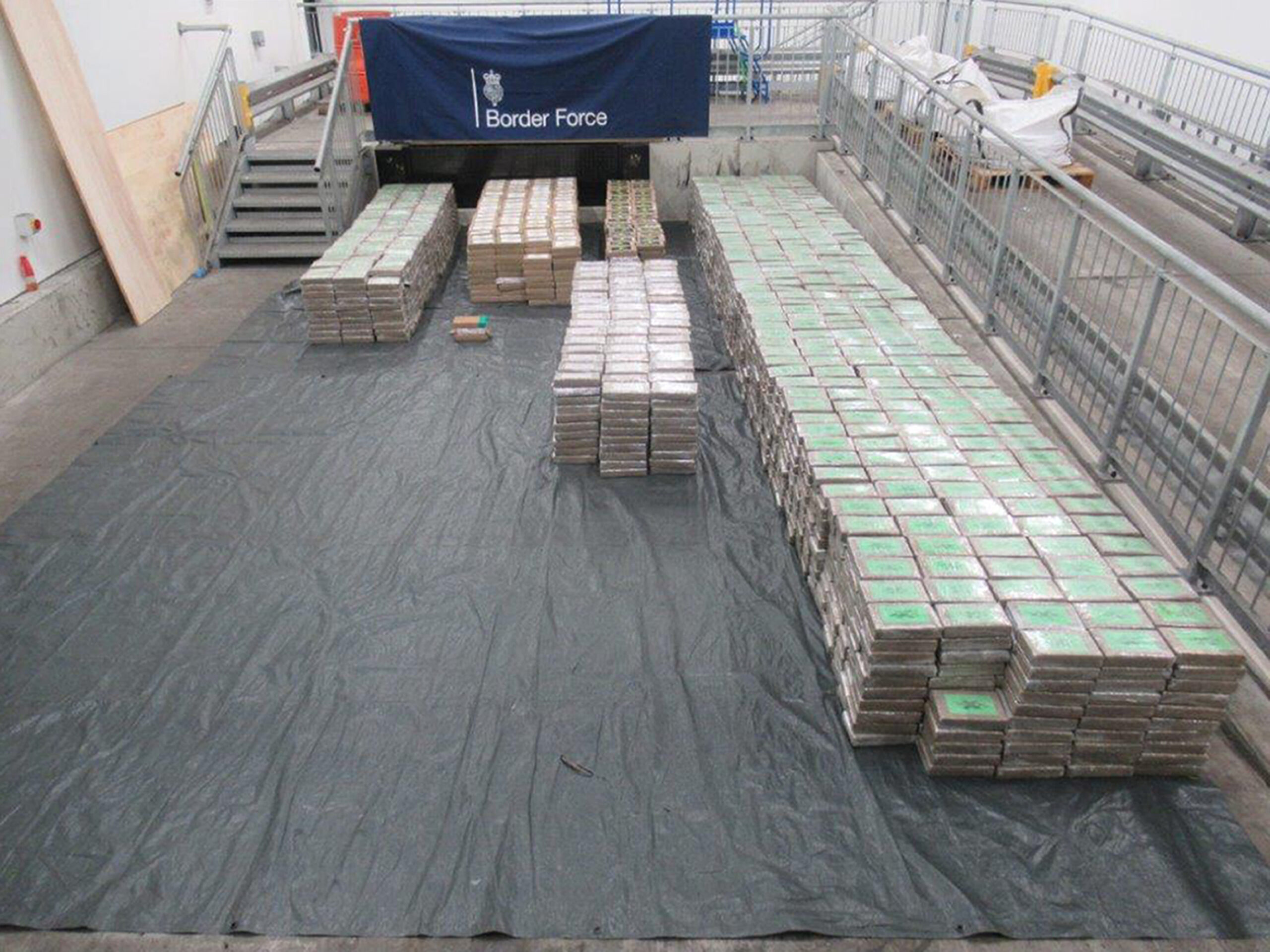 Die National Crime Agency stellte 5,7 Tonnen Kokain sicher – ein neuer Rekord.
