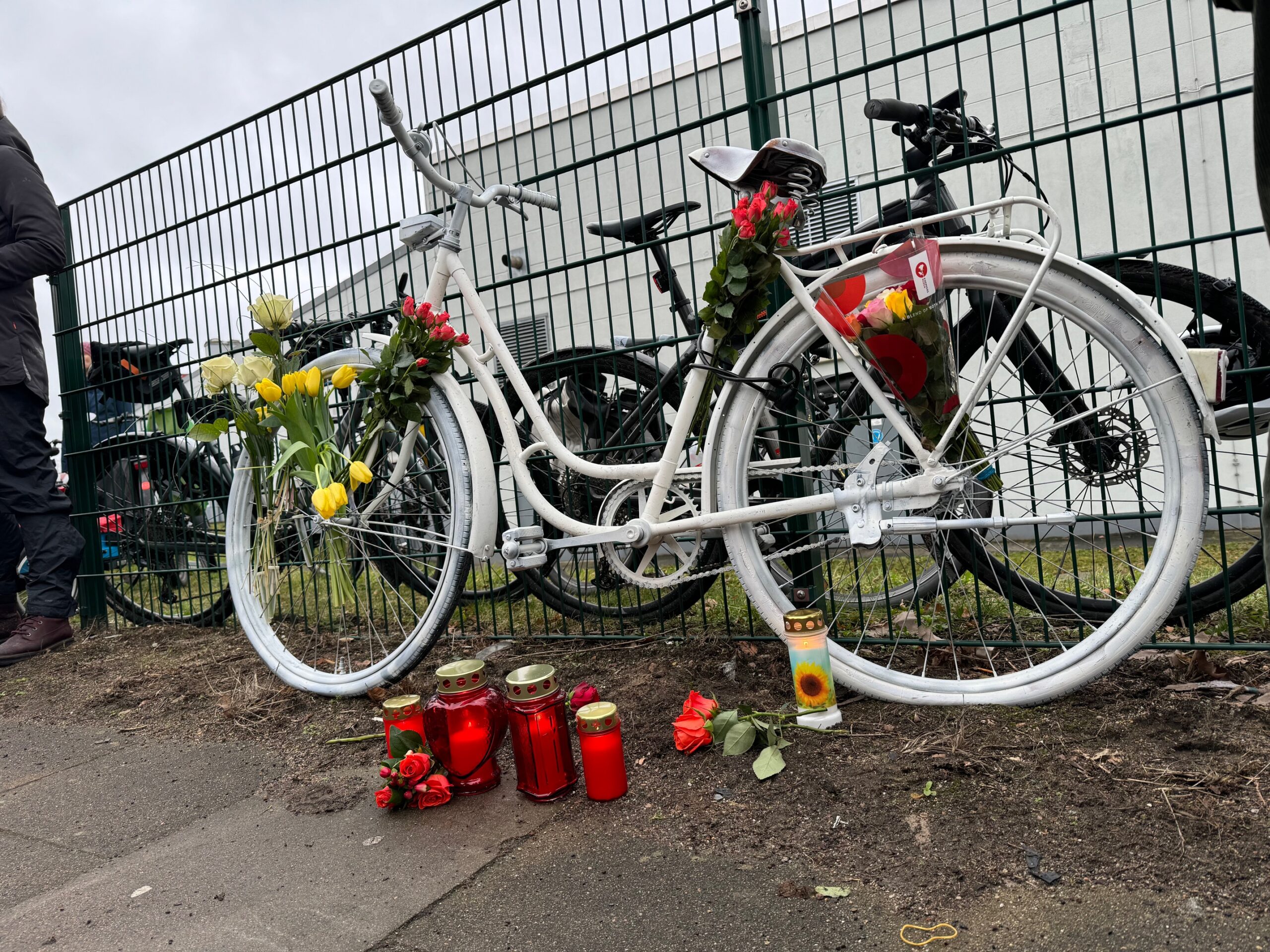 Aufgestelltes Ghostbike