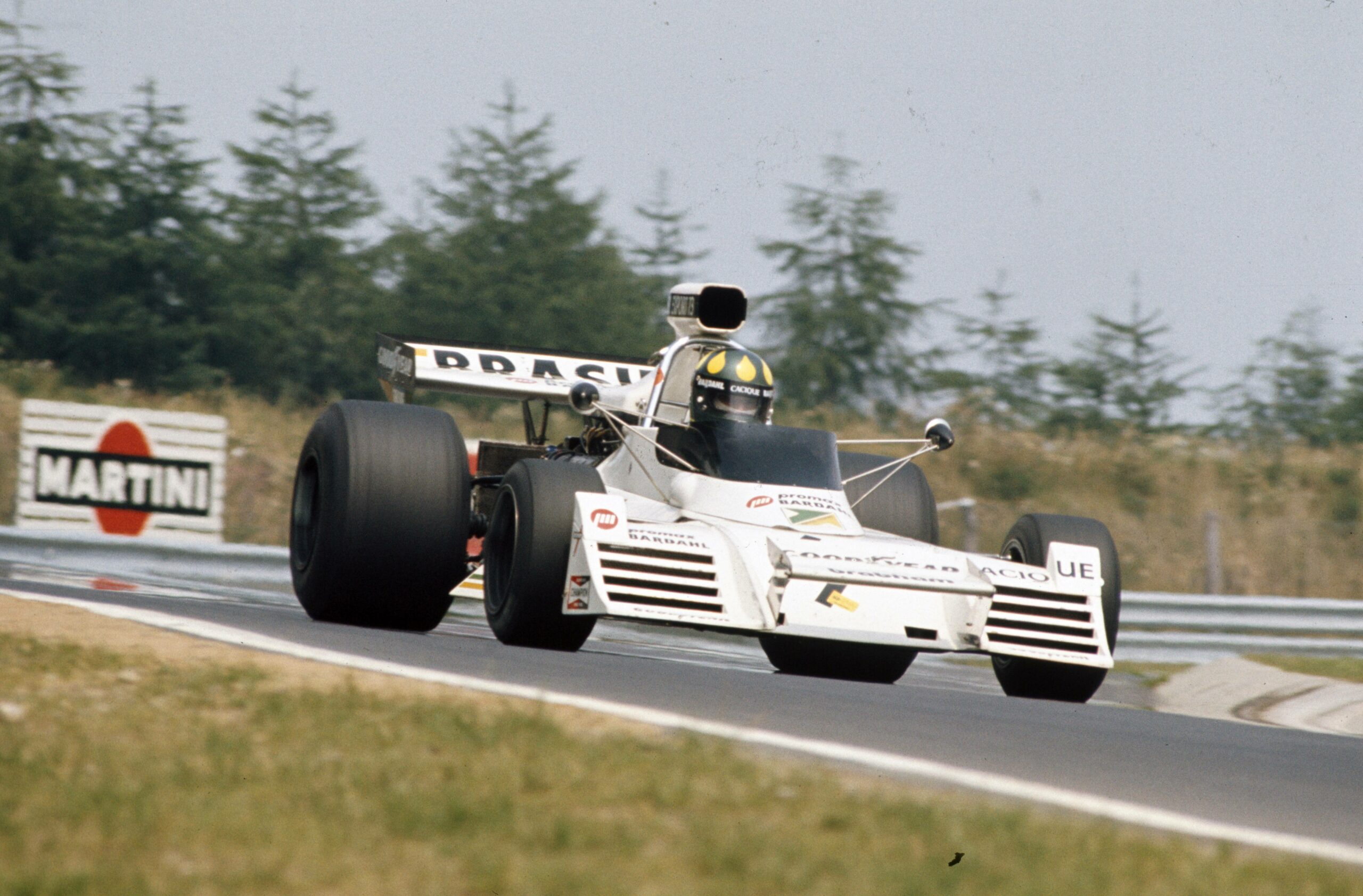 Wilson Fittipaldi beim Deutschland-GP 1973, in dem er Fünfter wurde.