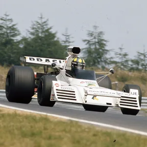 Wilson Fittipaldi beim Deutschland-GP 1973, in dem er Fünfter wurde.