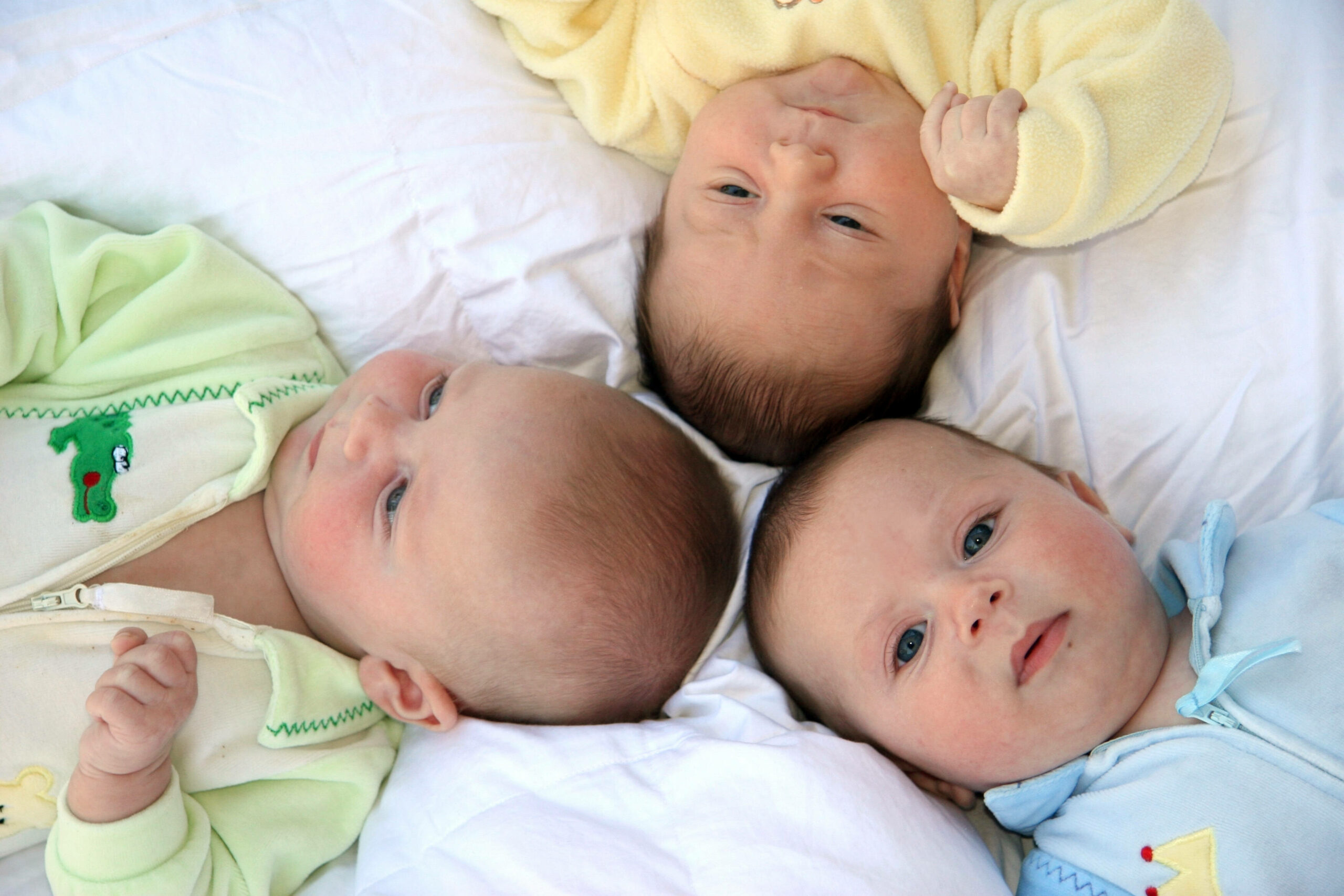 Drei Babys