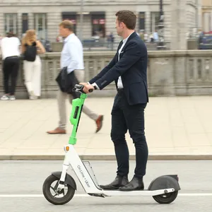 Seit 2019 gibt es die E-Scooter in Hamburg zum Ausleihen.
