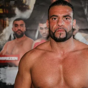 Mahmoud Charr vor einem Kampf.