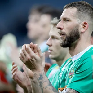 Guido B urgstaller nach dem Derby-Sieg mit Rapid