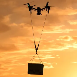 Eine Drohnen-Flotte soll Unternehmen in Lüdenscheid beliefern (Symbolbild).