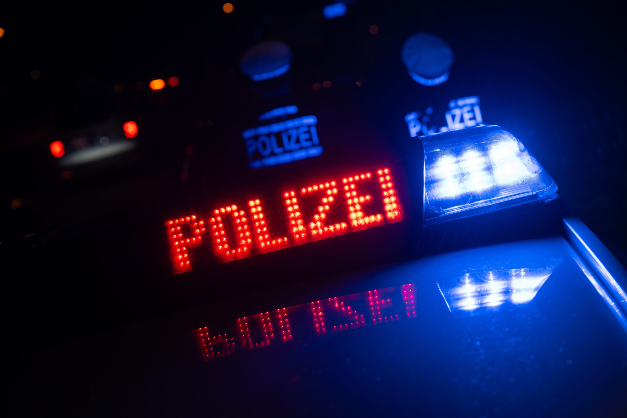 Polizeikontrolle (Symbolbild).