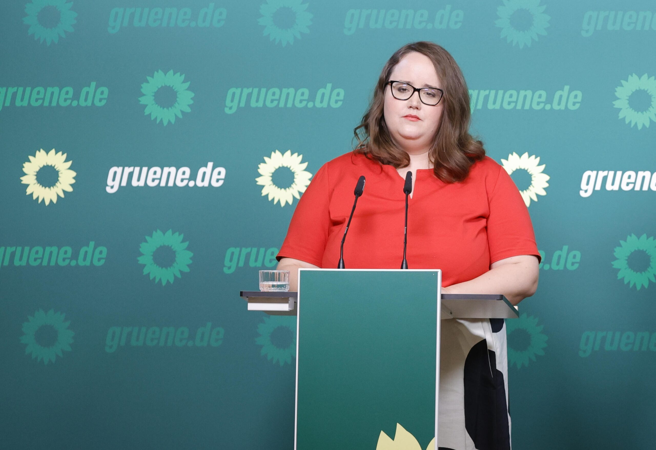 Ricarda Lang, Bundesvorsitzende der Grünen (Archivbild).