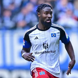 Stephan Ambrosius am Ball im Heimspiel.