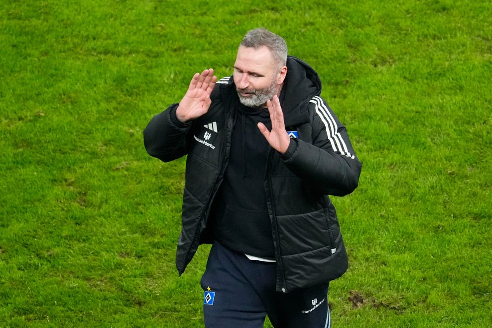 HSV-Trainer Tim Walter winkt ab