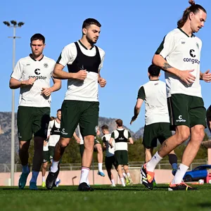 Die Spieler des FC St. Pauli beim Training auf Mallorca.