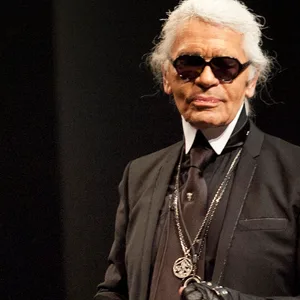 Modedesigner Karl Lagerfeld