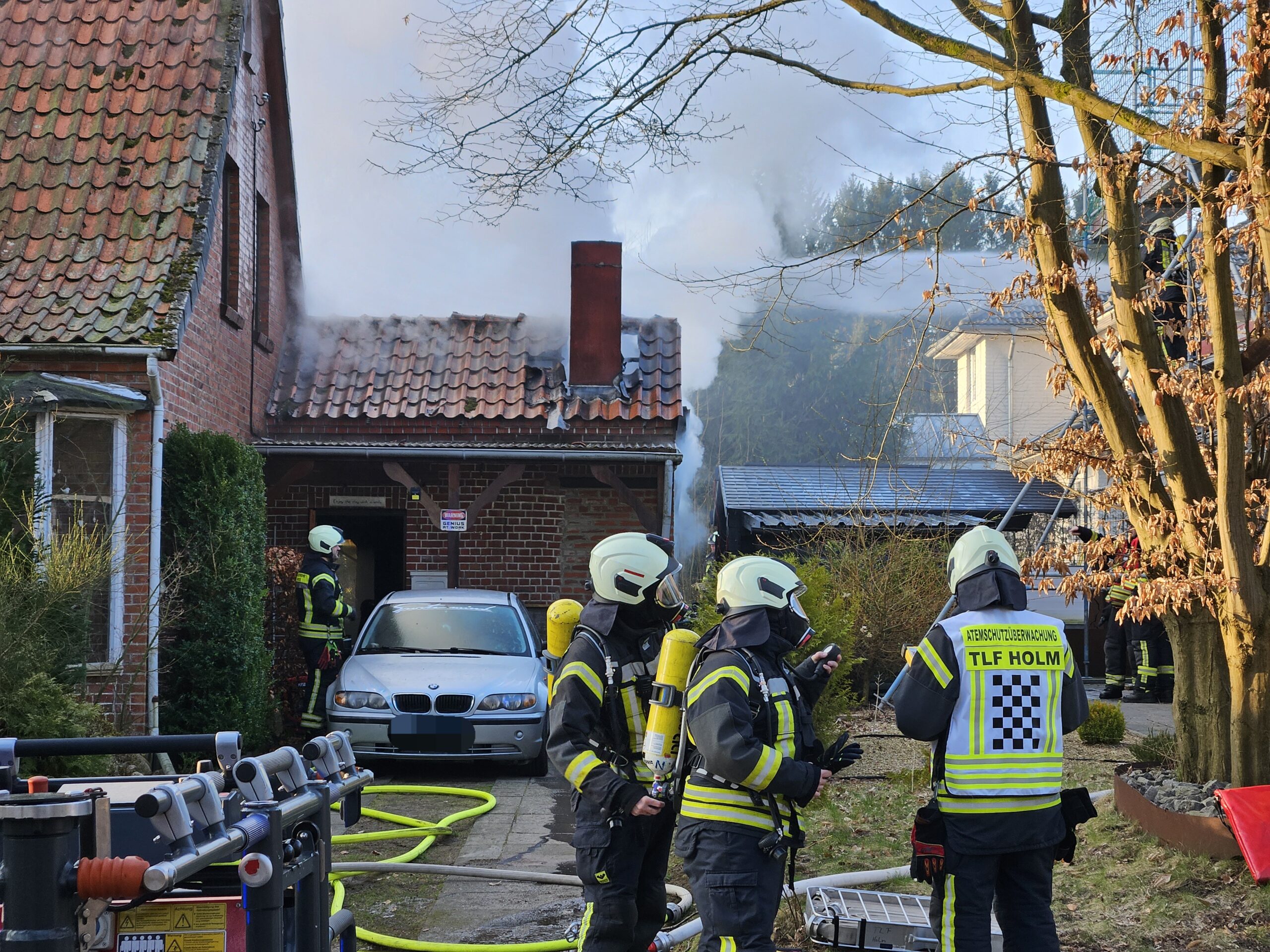 Noch ist nicht klar, was den fatalen Brand in Holm-Seppensen auslöste.