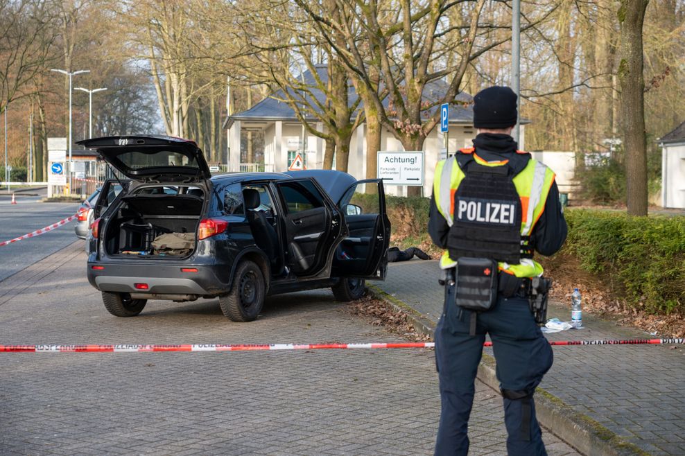 Kaserne Polizist