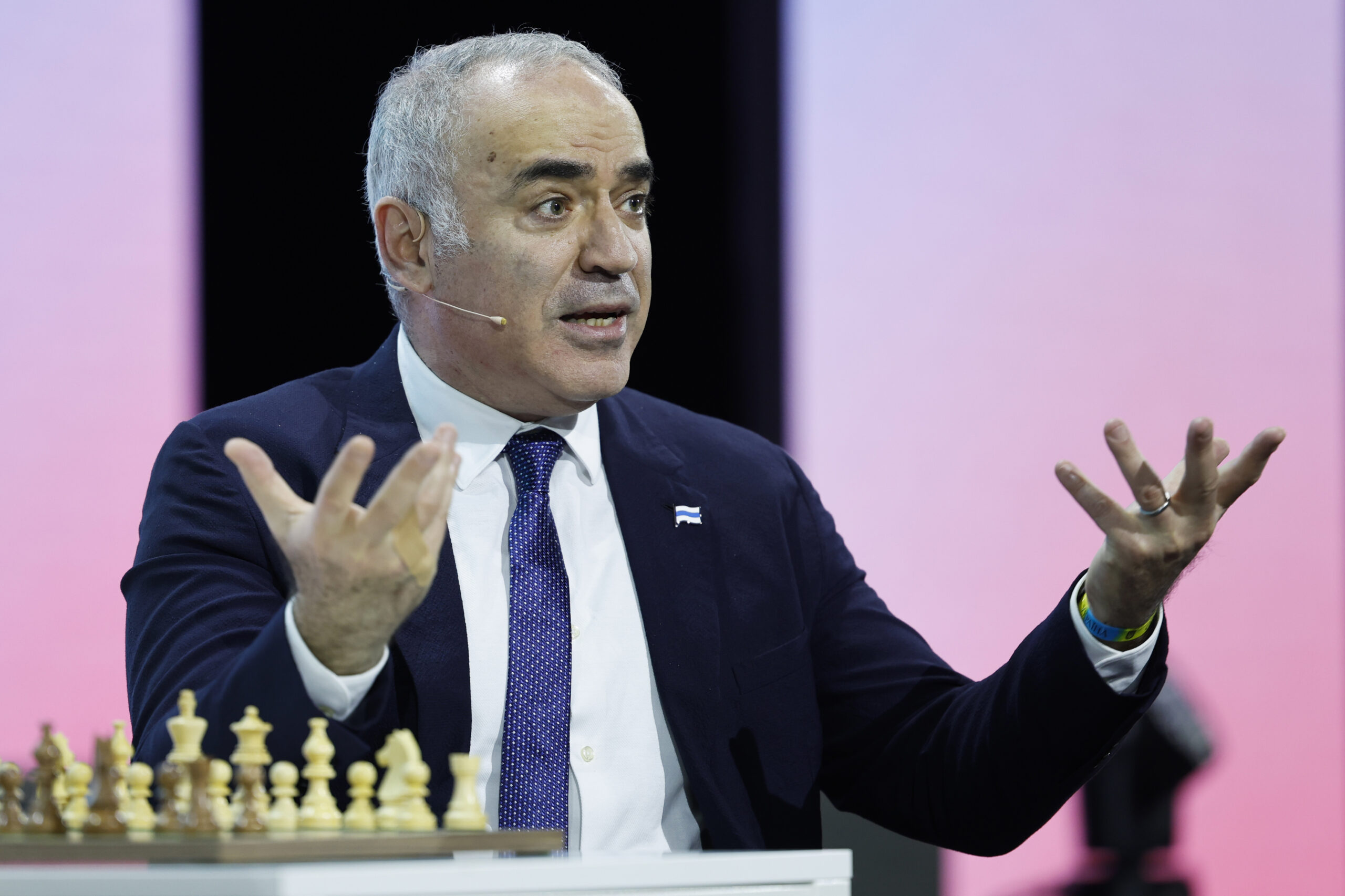 Ehemaliger Schachweltmeister Garry Kasparov