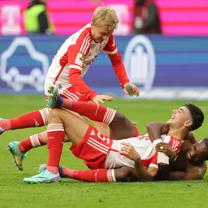 Aleksandar Pavlovic, Franz Krätzig und Mathys Tel