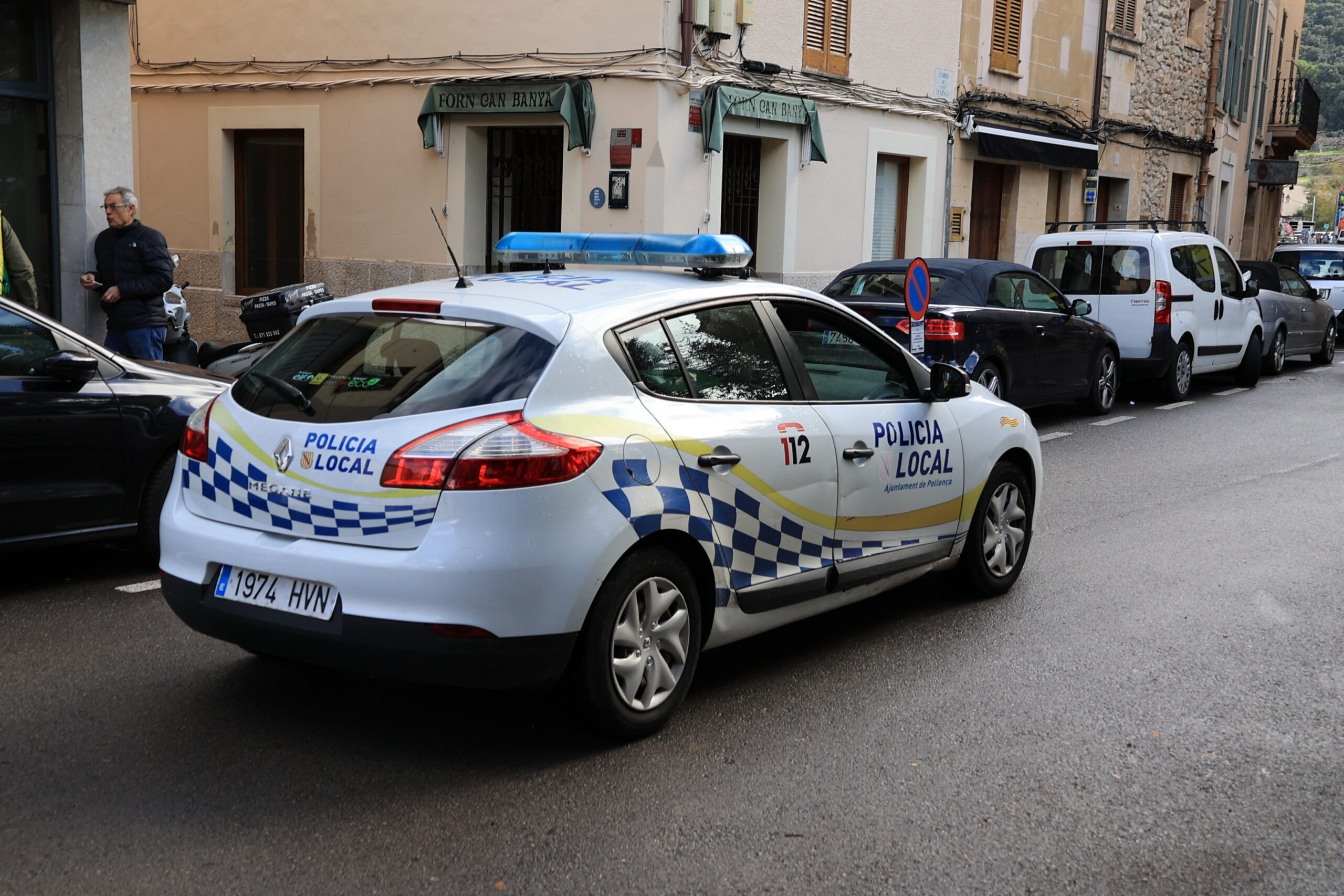 Ein Polizei-Auto auf Mallorca (Symbolbild)