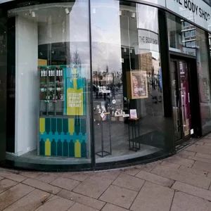 Die Filiale von Body Shop in der Europa-Passage.