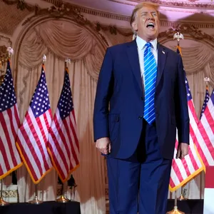 Will zum zweiten Mal US-Präsident werden: Donald Trump, hier bei seiner Vorwahl-Party in Mar-a-Lago.
