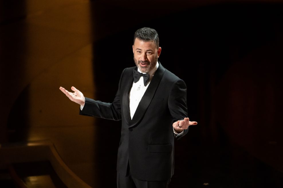 Jimmy Kimmel moderierte die Academy-Awards – und stichelte dabei gegen Deutschland.