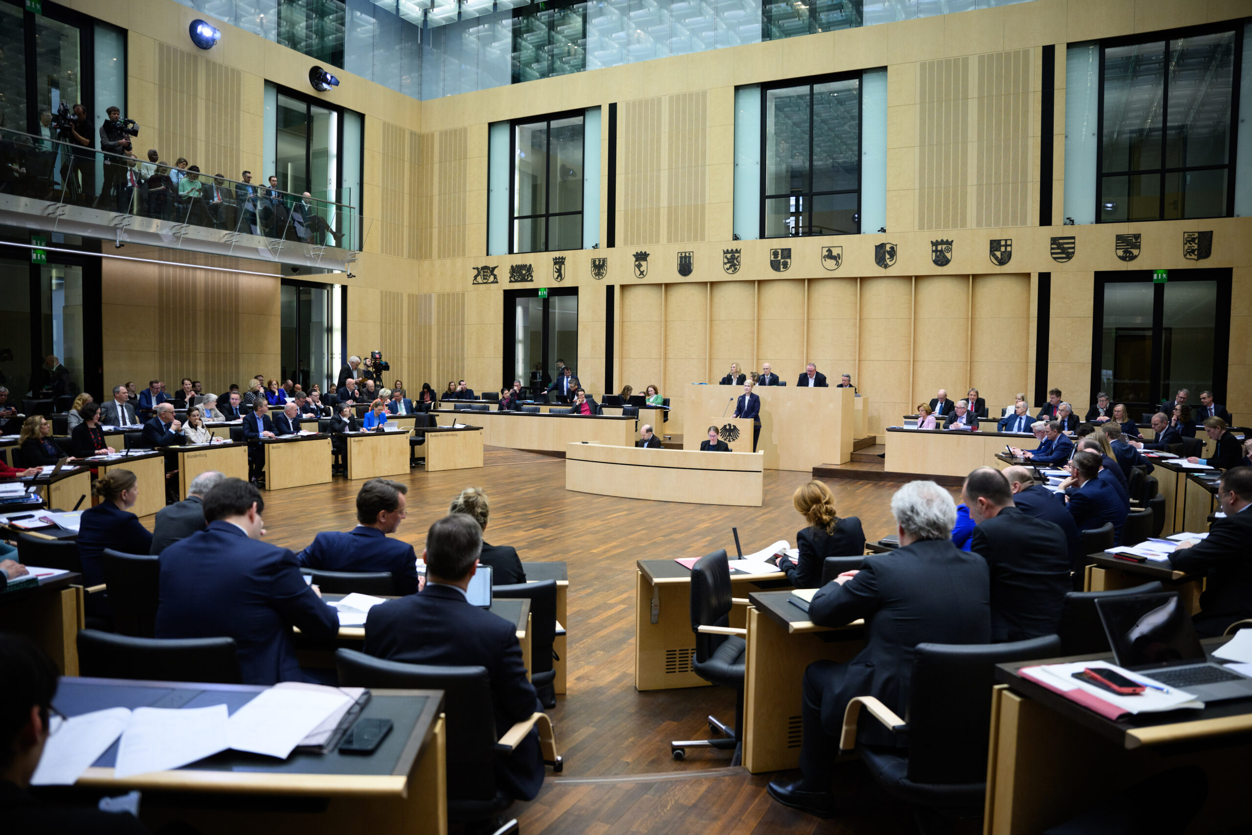 Eine Sitzung des Bundesrats (Archivbild).