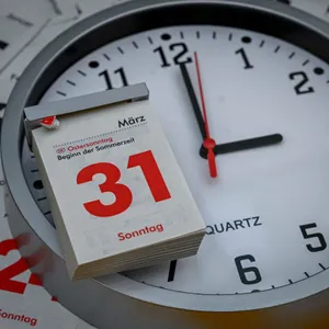 Am (Oster-) Sonntag werden die Uhren umgestellt und die Sommerzeit beginnt.